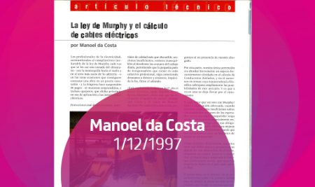 La ley de Murphy y el cálculo de cables eléctricos