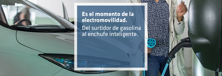 Es el momento de la electromovilidad. Del surtidor de gasolina al enchufe inteligente.