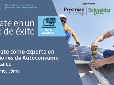 Posiciónate como experto en instalaciones de autoconsumo fotovoltaico