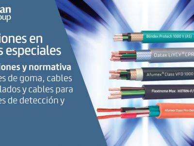 Aplicaciones y normativa en cables especiales