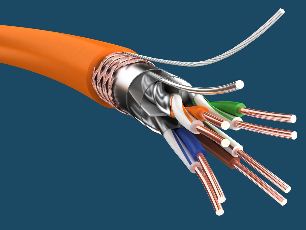 Cable de datos de aluminio cobreado (CCA)