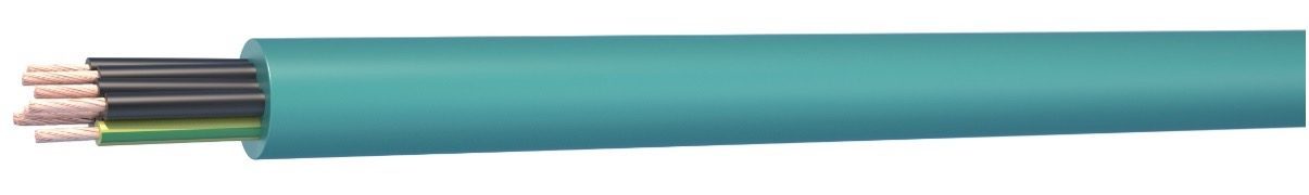 Cables con sección de conductor inferior a 1,5 mm² Cable azul con sección de conductor inferior a 1,5 mm² sólo pueden ser empleados en circuitos de señal y control.