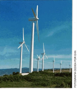 Parques eólicos de la sierra de iiuerinda.