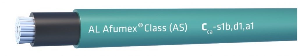 Cable Al Afumex Class (AS) unipolar con conductor de aluminio 