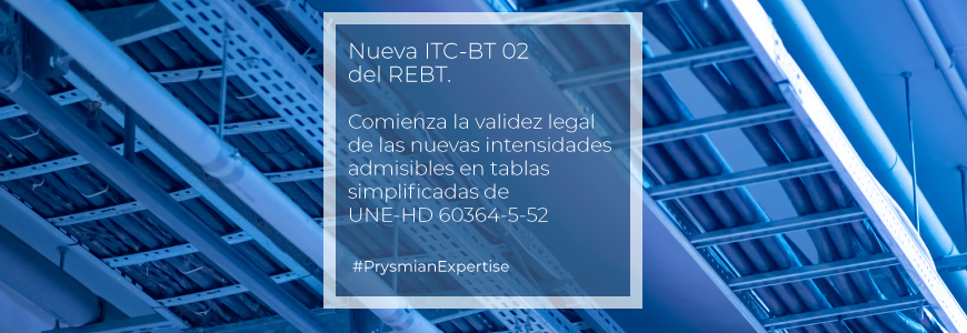 Nueva ITC-BT 02 del REBT