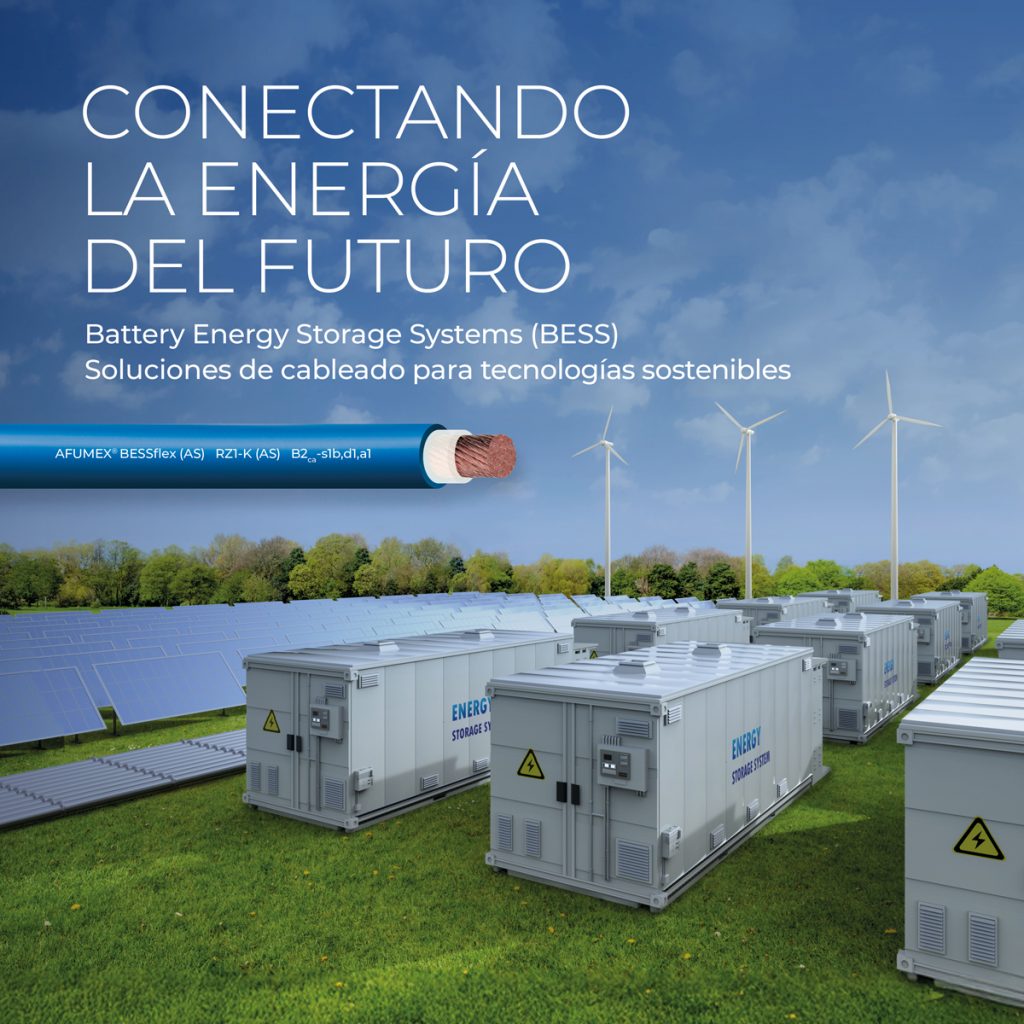 Soluciones Prysmian para el ecosistema BESS